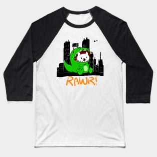 Rawr Cat Baseball T-Shirt